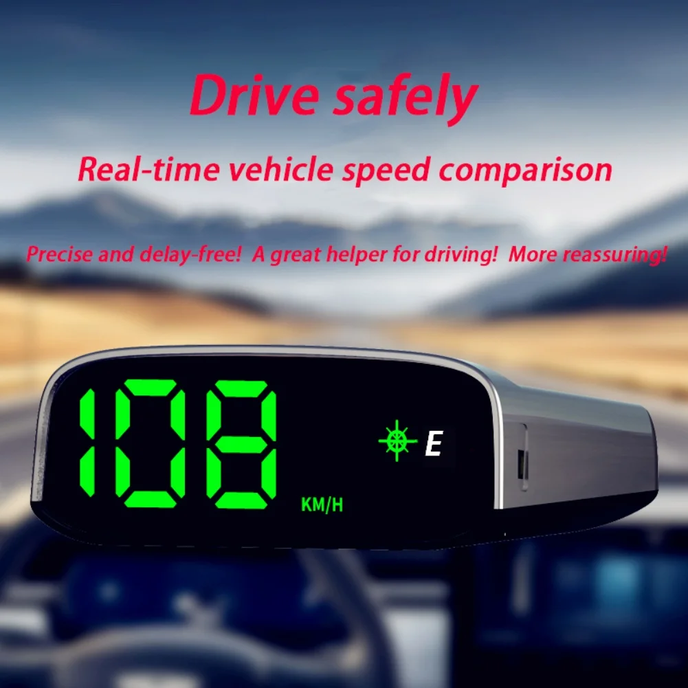 Car Hud Head Up Display Gps - Affichage solaire tête haute GPS +