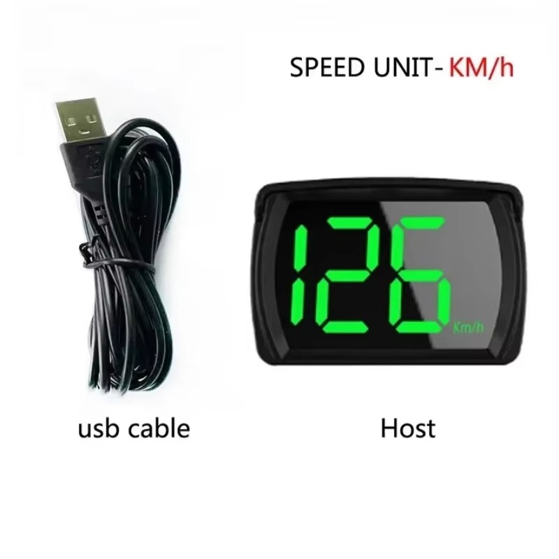 Hud Speedometer Digital Universal - Affichage tête haute GPS universel pour
