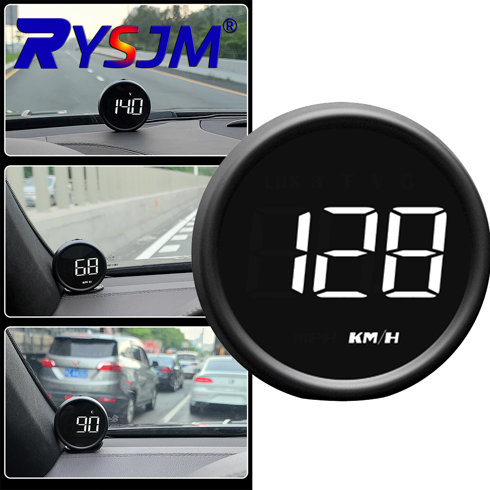 Hud Obd2 Multi Function Alarm - Projecteur numérique HUD B1OBD2 EOBD pour