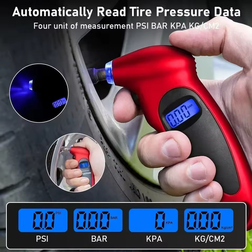 Hud Display With Tire Pressure - Nouveau manomètre de pression des pneus