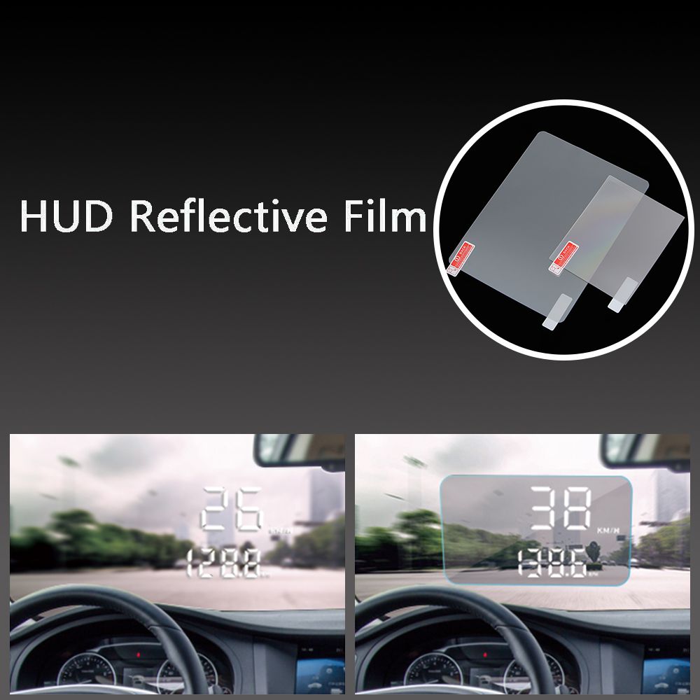 Hud Reflection Film Windshield - Autocollant transparent d'écran de pare-brise de