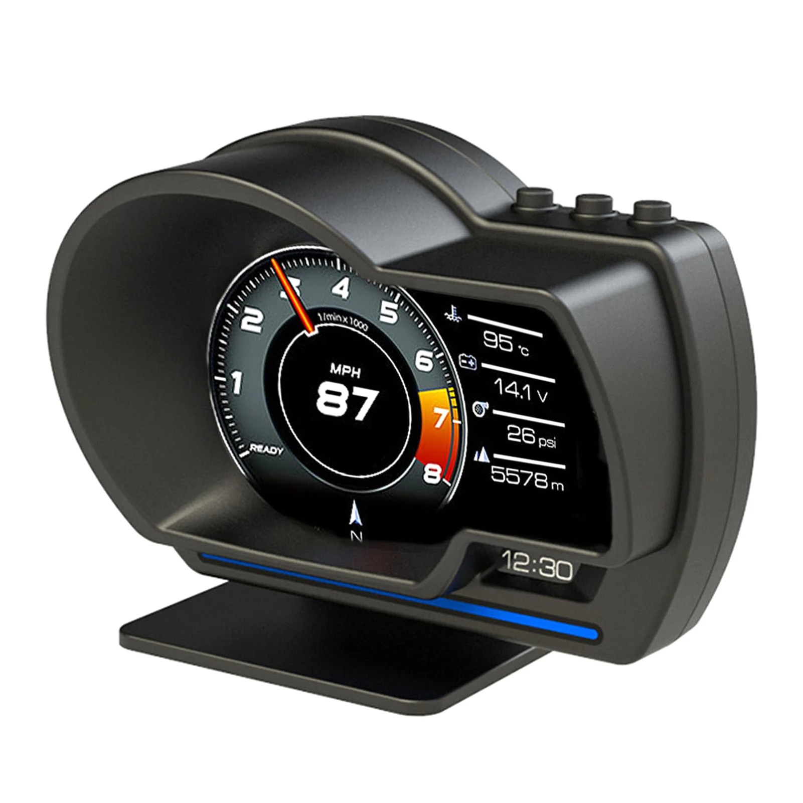 Outil de diagnostic multifonct - Hud Obd2 Multi Function Alarm avis et prix