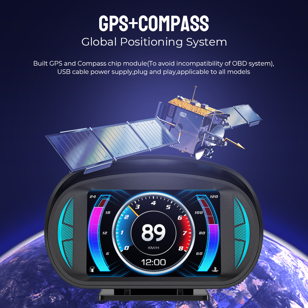 Affichage tête haute de voitur - Car Hud Head Up Display Gps avis et prix