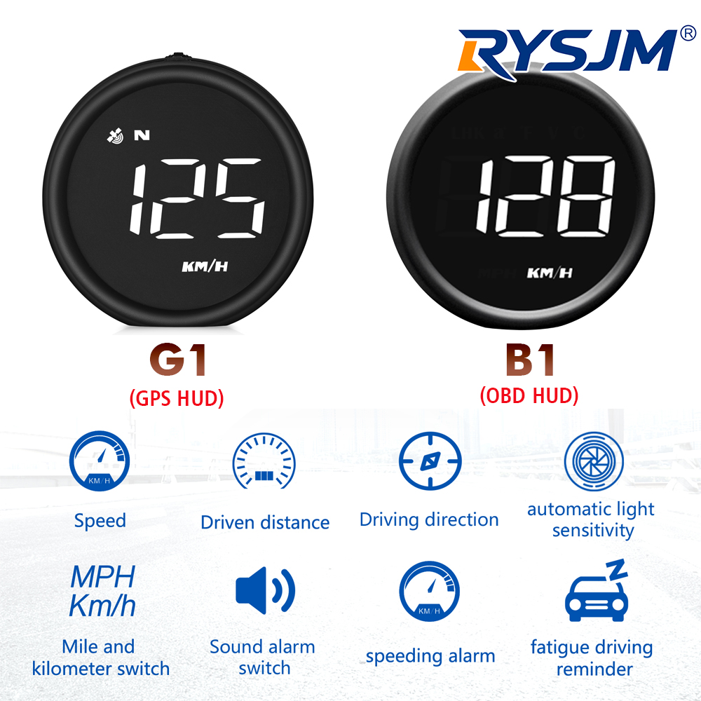 G1 GPS HUD & B1 OBD2 Ordinateu - Obd2 Hud Speedometer Projector avis et prix