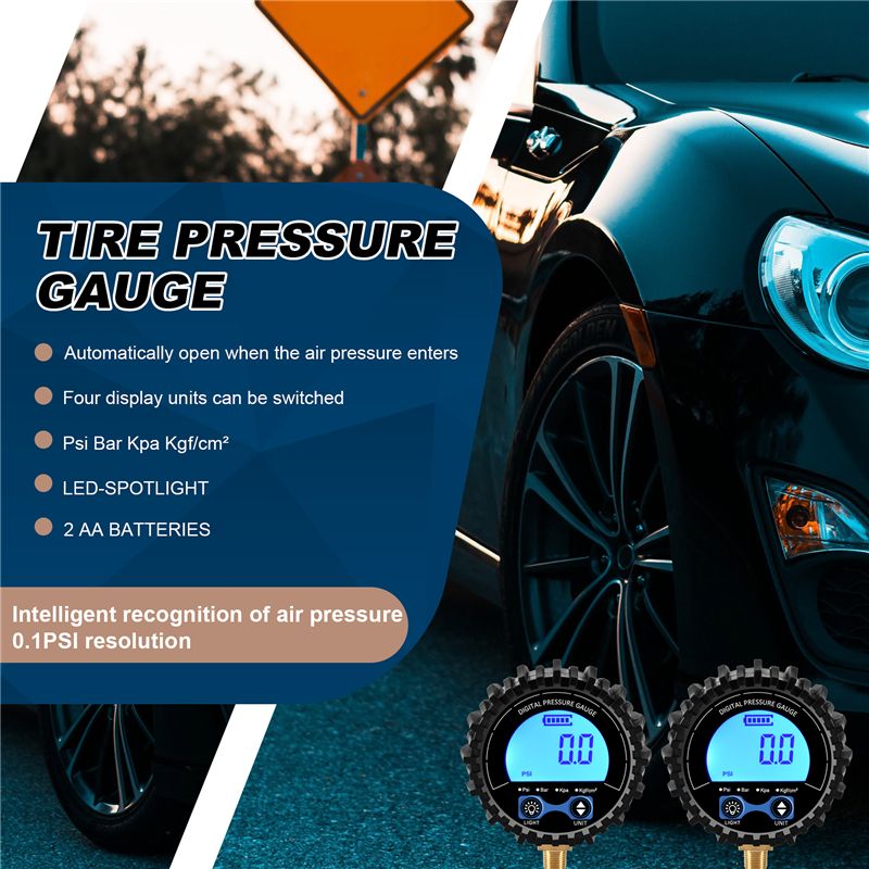 Manomètre numérique de pressio - Hud Display With Tire Pressure avis et prix
