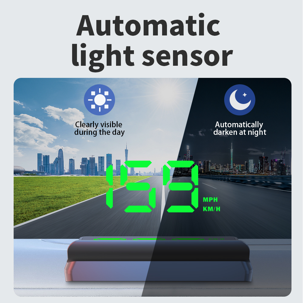 Compteur de vitesse numérique  - Car Hud Head Up Display Gps avis et prix