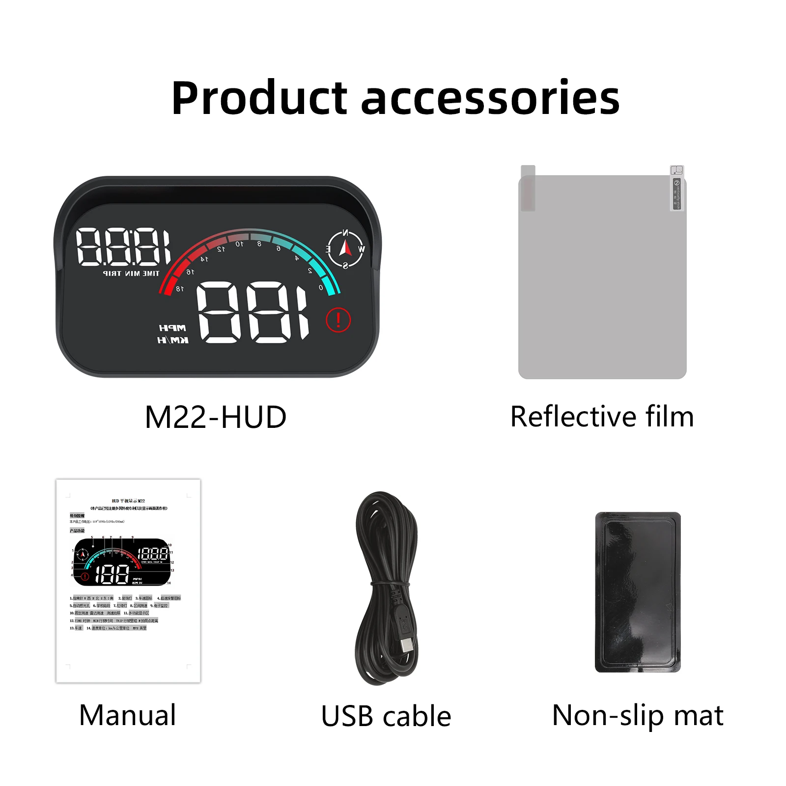 Compteur de vitesse numérique  - Hud Speedometer Digital Universal avis et prix
