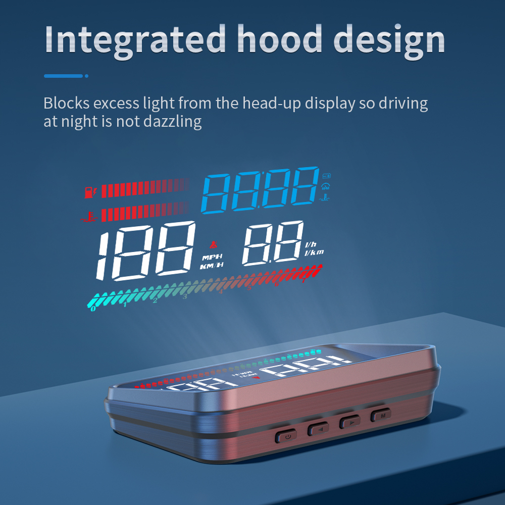 Afficheur numérique HUD M26 4  - Hud Obd2 Multi Function Alarm avis et prix