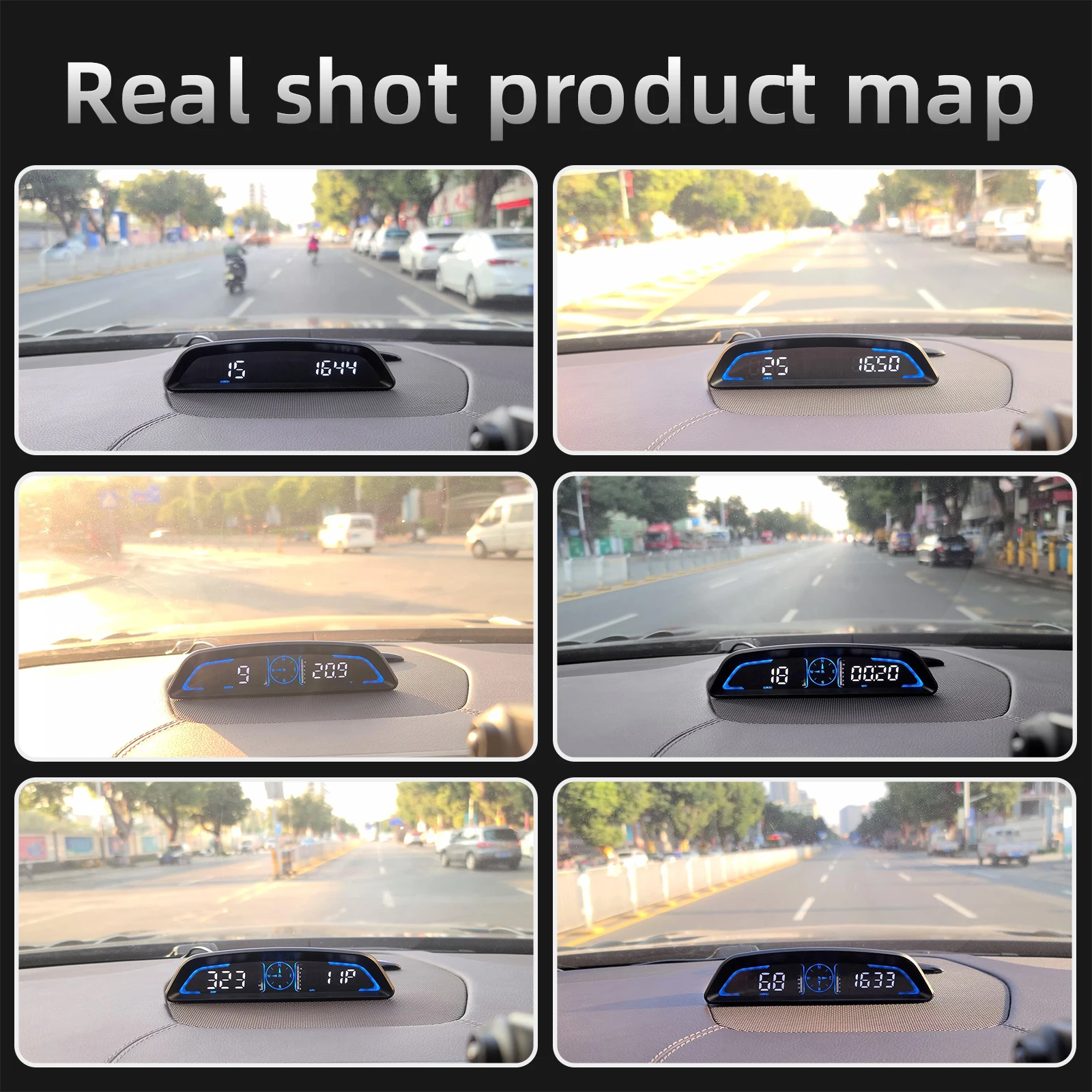 Compteur de vitesse numérique  - Car Hud Head Up Display Gps avis et prix