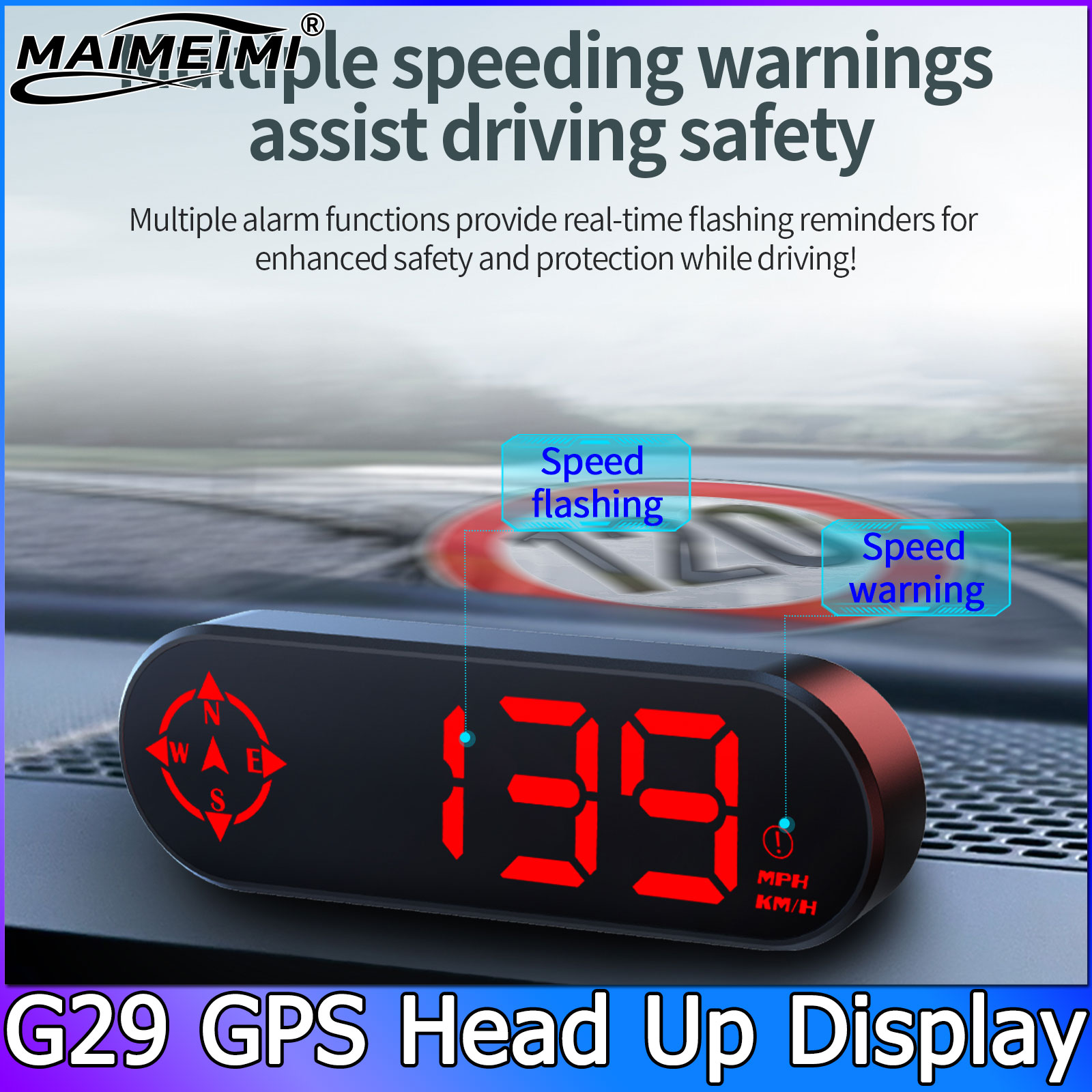 Afficheur tête haute G29 pour  - Car Heads Up Display Navigation avis et prix