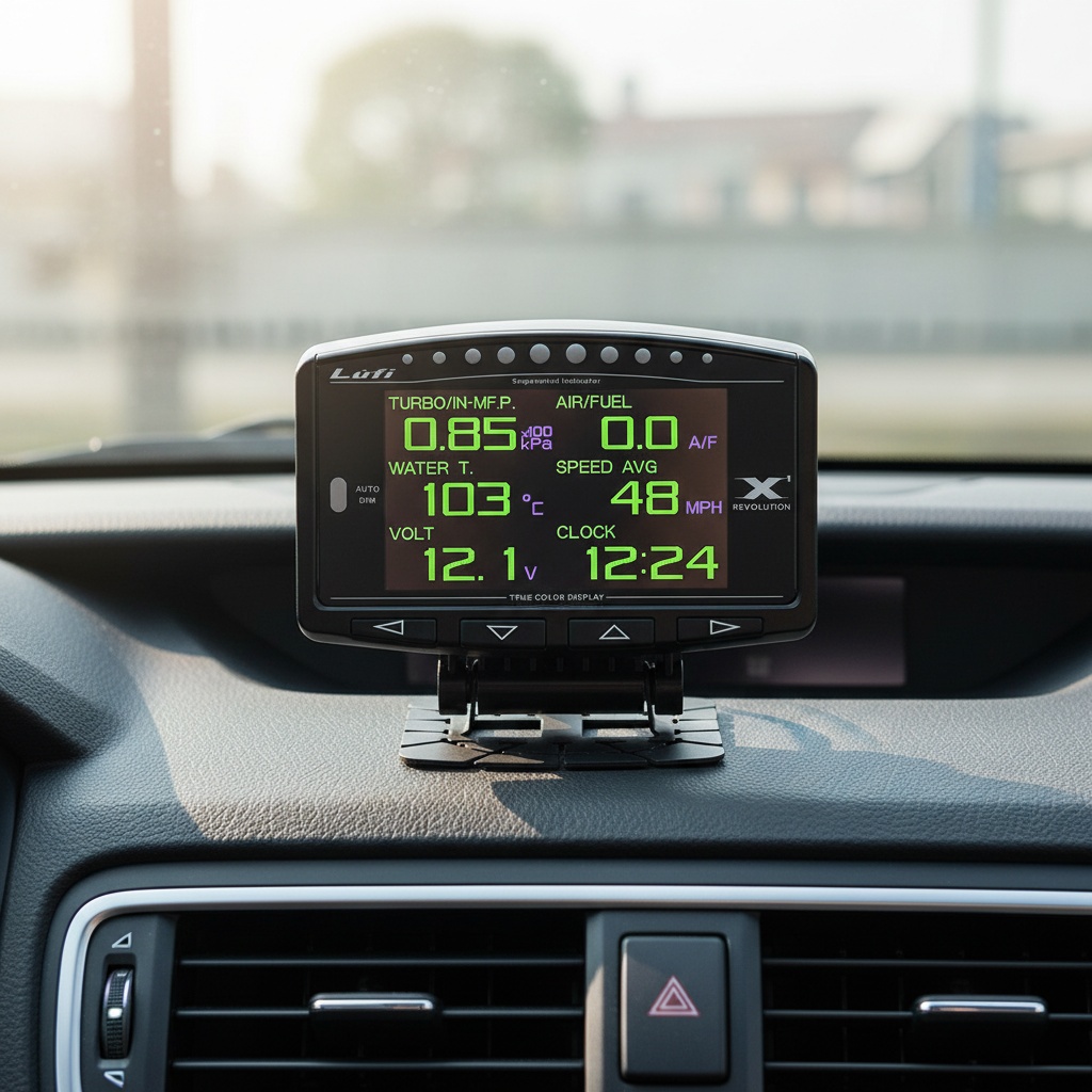 Jauge numérique OBD2 Lufi X1 p - Hud Display With Tire Pressure avis et prix