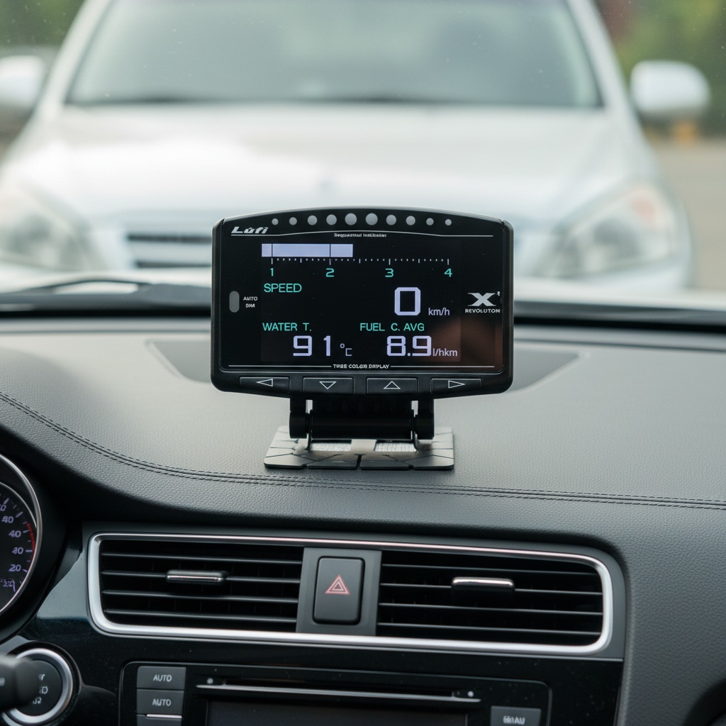 Jauge numérique OBD2 Lufi X1 p - Hud Display With Tire Pressure avis et prix