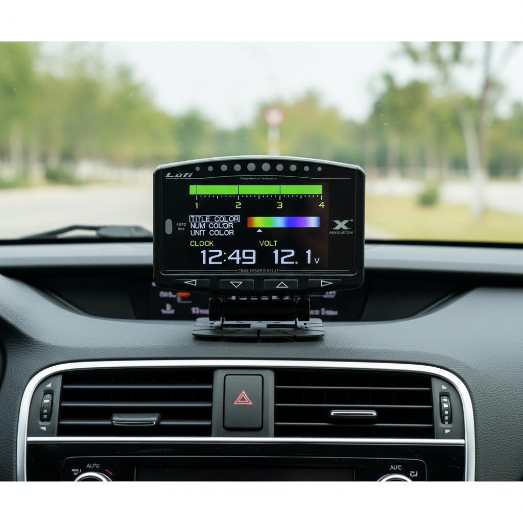 Jauge numérique OBD2 Lufi X1 p - Hud Display With Tire Pressure avis et prix