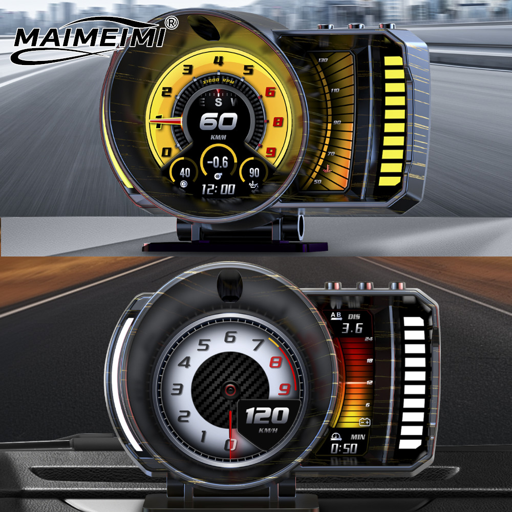 P28 OBD2+GPS+RGB Compteur de v - Hud Obd2 Multi Function Alarm avis et prix