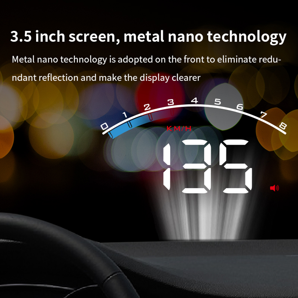 Compteur de vitesse de voiture - Obd2 Hud Speedometer Projector avis et prix
