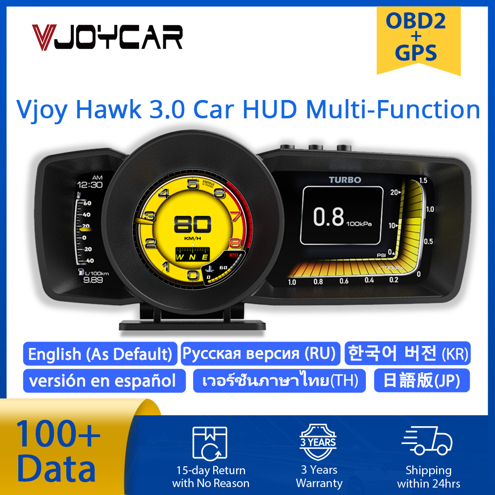 Vjoy Hawk-Carte Prada Multifon - Hud Obd2 Multi Function Alarm avis et prix