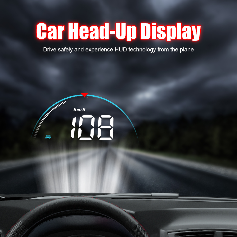 AD M8 HUD affichage tête haute - Obd2 Hud Speedometer Projector avis et prix