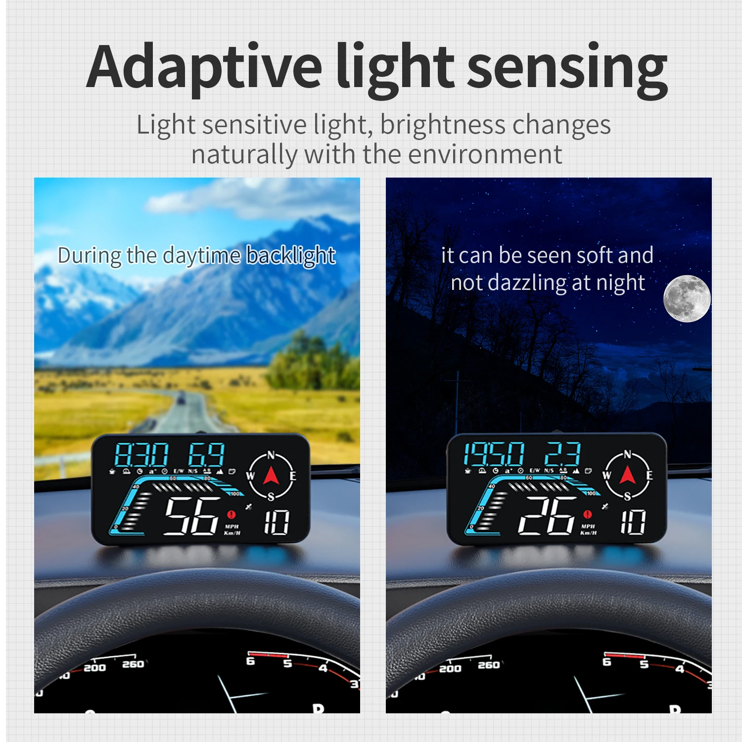 Nouveau G12, affichage tête ha - Car Hud Head Up Display Gps avis et prix