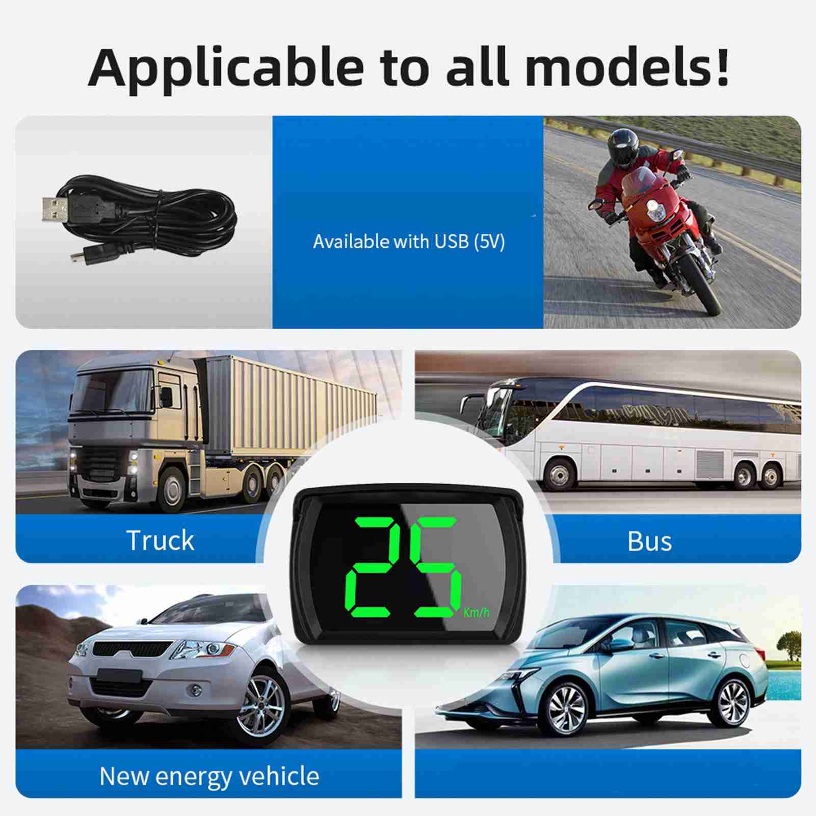 Le compteur de vitesse numériq - Car Heads Up Display Navigation avis et prix