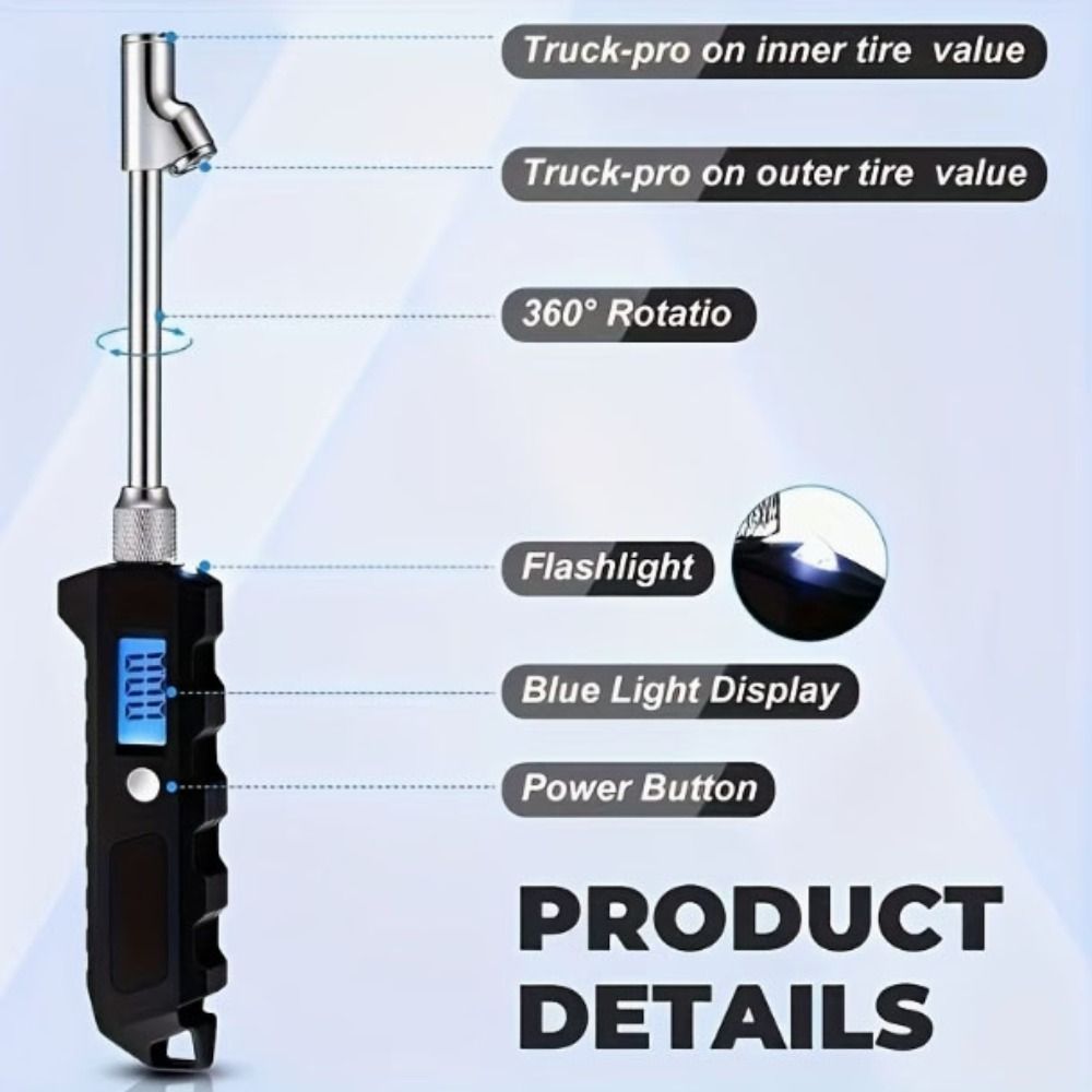 Manomètre numérique pour pneus - Hud Display With Tire Pressure avis et prix