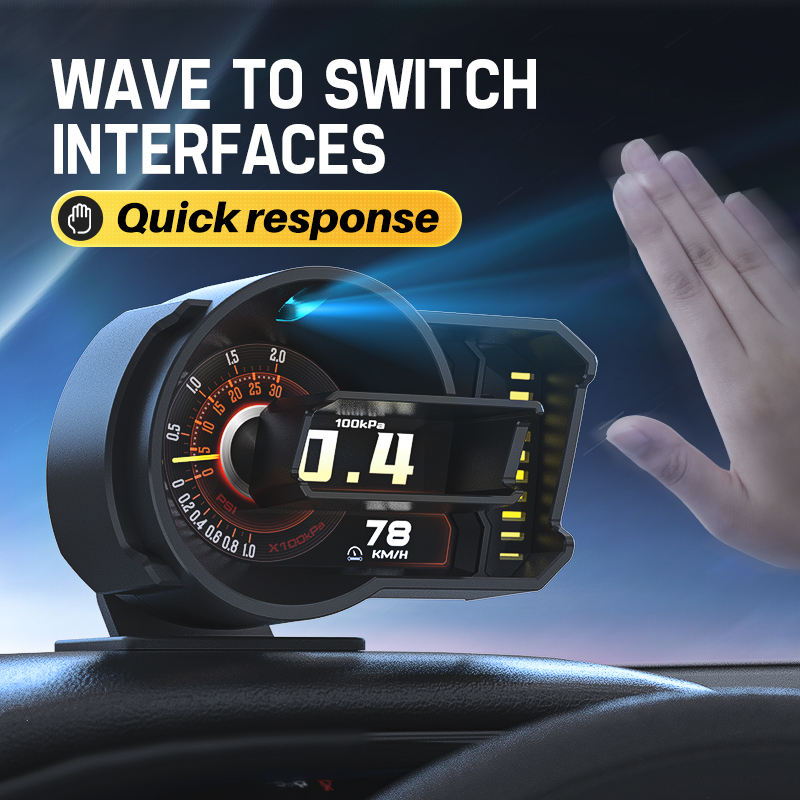 Affichage tête haute OBD2+GPS  - Hud Obd2 Multi Function Alarm avis et prix