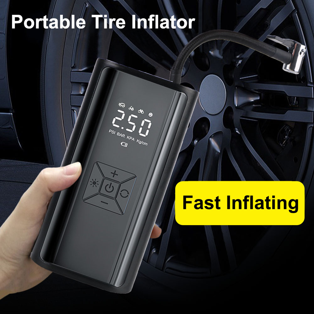 Compresseur d'air portable san - Hud Display With Tire Pressure avis et prix